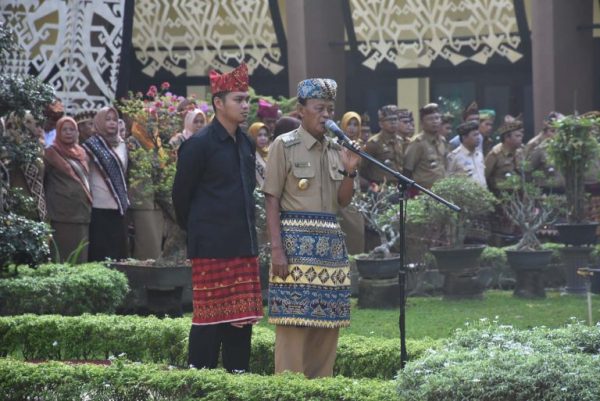 Apel Mingguan Pertama Kerja, Walikota Maafkan ASN Yang Bolos Hari Pertama Kerja