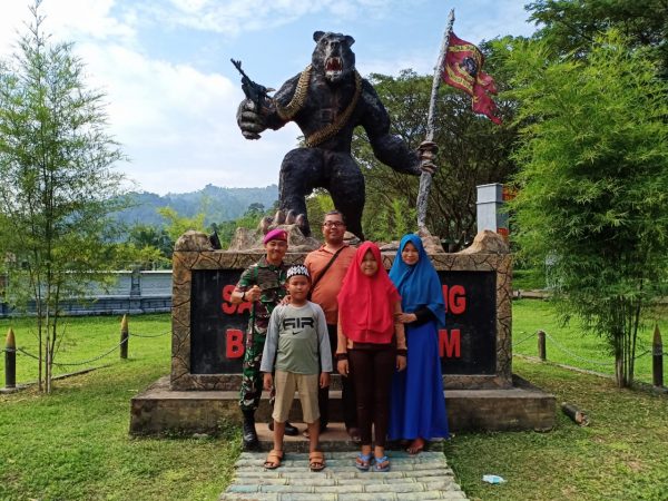 Batu Menyan Rest Area Kampoeng Beruang Yonif 9 Marinir Jadi Sport Wisata