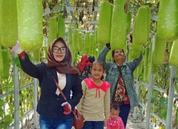 Taman Agro Inovasi TPHP Muba Ramai dikunjungi Warga