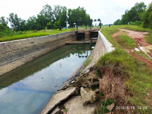 Bendungan Irigasi Daya Murni Rusak, Warga Khawatir Dengan Keselamatan Dan Kelangsuangan Tanam Padi