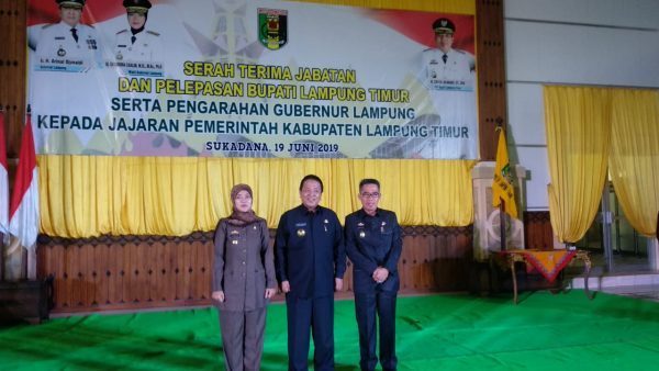Jabat Plt Bupati Lamtim Zaiful Siap Membangun