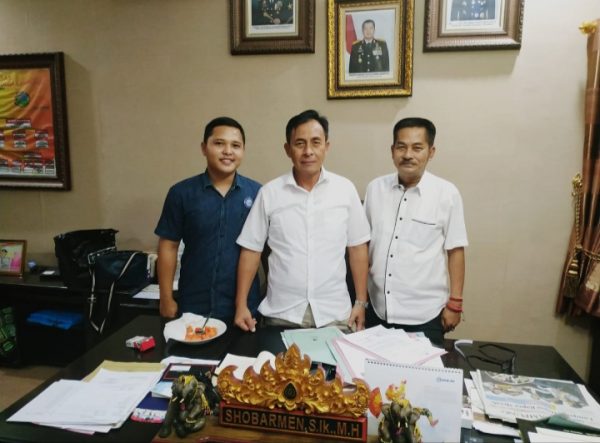 BNMRI Silahturahmi dengan Direktorat Narkoba Polda Lampung