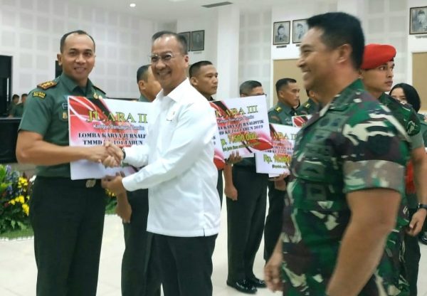 Program TMMD Ke-104 Kodim 0418/Palembang Raih Prestasi Nasional