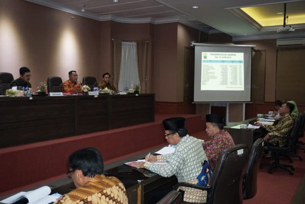 Rakor Bulanan, Nanang Ermanto Fokus Bahas Kesiapan Pilkades Serentak