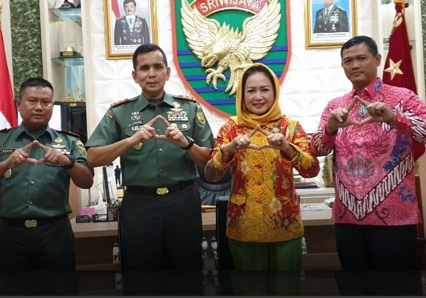 Bupati Tuba Hadiri Rakornis TMMD 105 di Kodam II/Sriwijaya