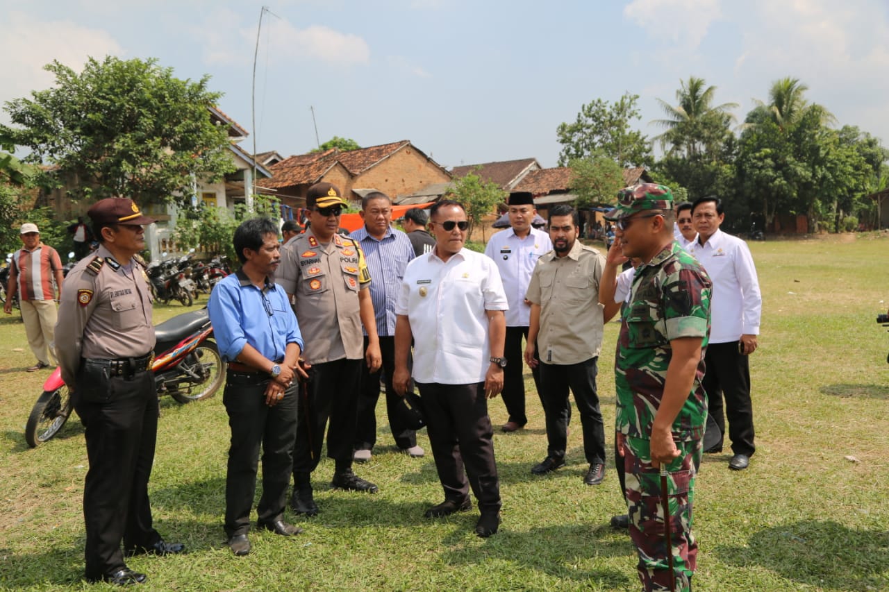 Nanang Ermanto Pantau Pelaksanaan Pilkades Serentak di Beberapa Kecamatan