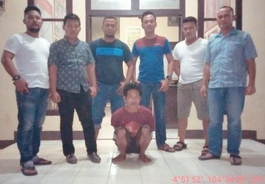 Buron Tiga Tahun Yuda Pelaku Begal Jalur Lintas Barat Sembunyi di Giham Lampung Barat
