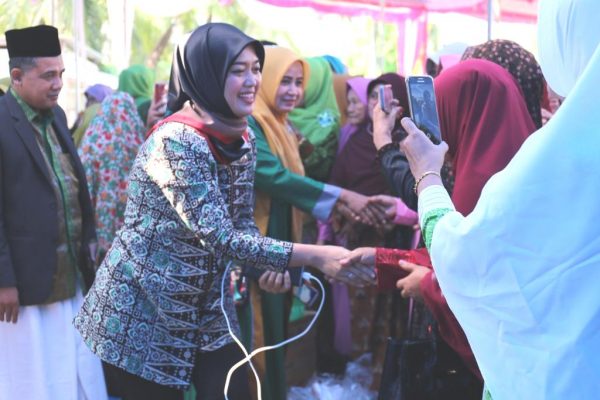 Hadiri Pelantikan PCNU Lamsel, Chusnunia Beri Perhatian Khusus Pada Guru Ngaji Se-Lampung