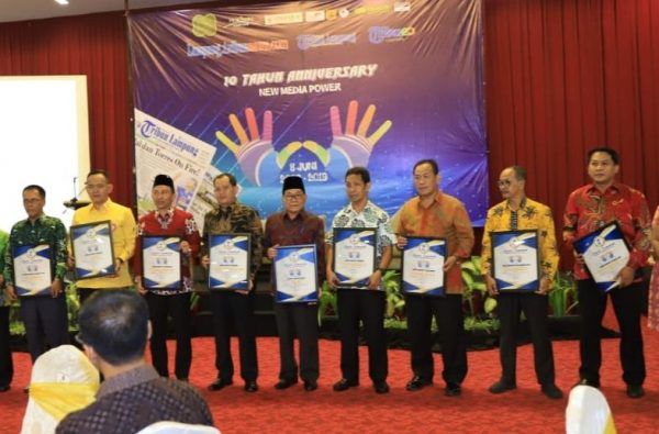 Lampung Utara Dapat Penghargaan Tribun Lampung