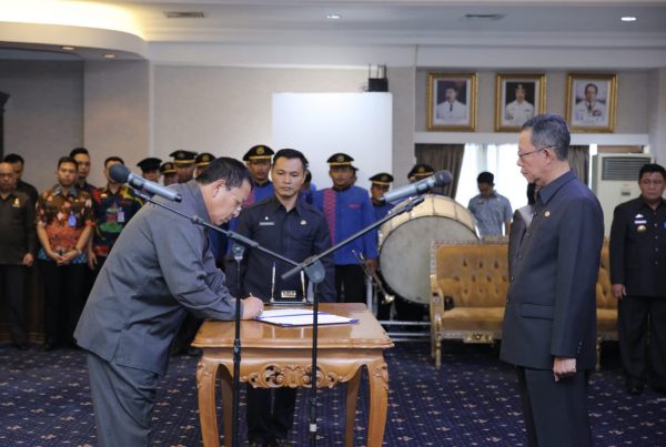 Gubernur Lantik Fahrizal Darminto Jadi Pj. Sekda Provinsi Lampung
