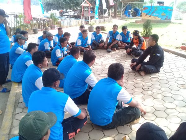 Bendungan Tirtashinta Jadi Lokasi Rutin Latihan TRC Tanggap Bencana BPBD Lampura