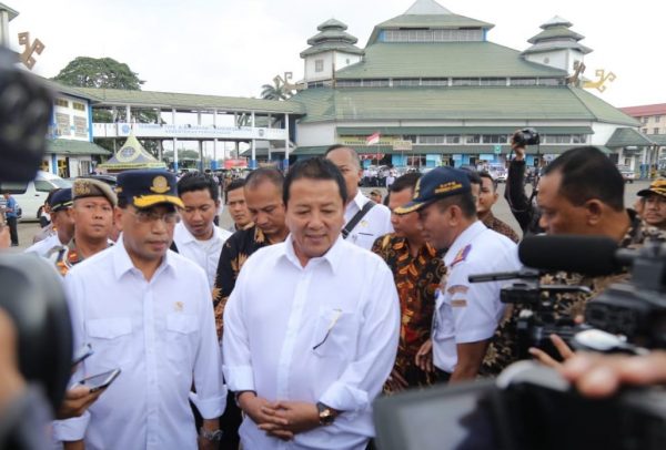 Kunjungan Kerja Menhub ke Lampung, Datangi Terminal Rajabasa