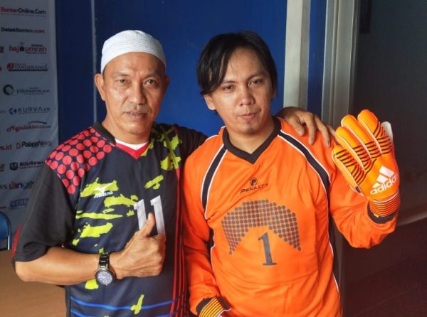 Pertandingan Persahabatan, SIWO PWI  “Melawan” Polda Banten