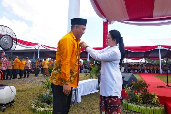 Bupati Tubaba Umar Ahmad Raih Penghargaan MKK di  Harganas XXVI