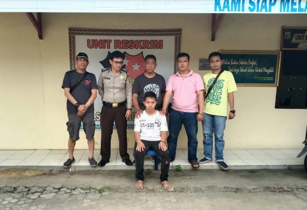 Rampas Ponsel Teman, Seorang Pelajar Digelandang Polsek Abung Selatan