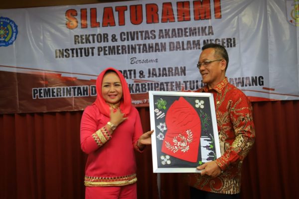 Bupati Winarti Ramah Tamah Dengan Civitas IPDN di Jatinangor