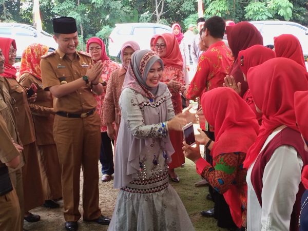 Winarni Hadiri Halal Bihalal Organisasi Mitra PAUD Lampung Selatan