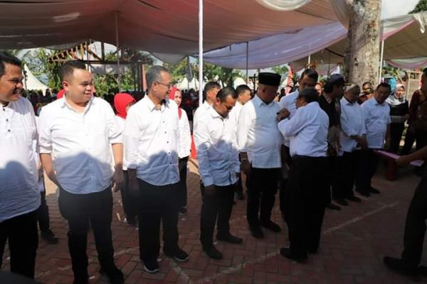 Anton Apriyantono Kukuhkan Muklis Basri Ketua Dekopi Lampung