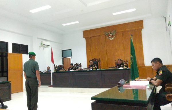 Pukul Wartawan Karena Urusan Keluarga, Anggota TNI Disidang Militer