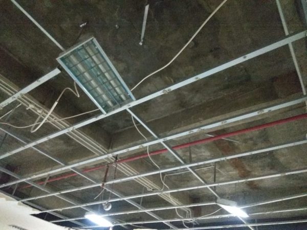 Plafon Ruangan Tapem Pemda Pringsewu Ambrol