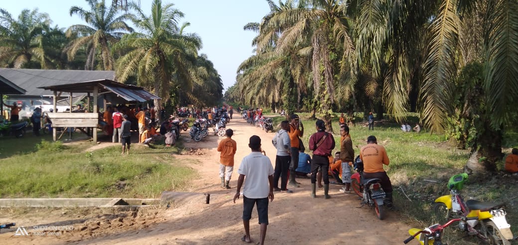 Buruh Sawit PT Wahana Potensi Guna Muba Mogok Kerja Tuntut Gaji dan Tolak Pemutihan Karyawan
