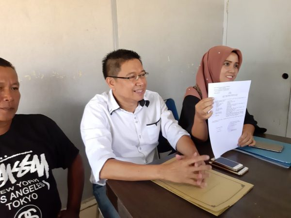 Serobot Tanah warga Untuk Bangun Jembatan, Pemkab Tanggamus di Laporkan ke Polda Lampung
