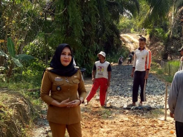 Kepala Kampung Negri Jaya Rukhaenah Utamakan Dana Desa 2019 Untuk Insfrastruktur