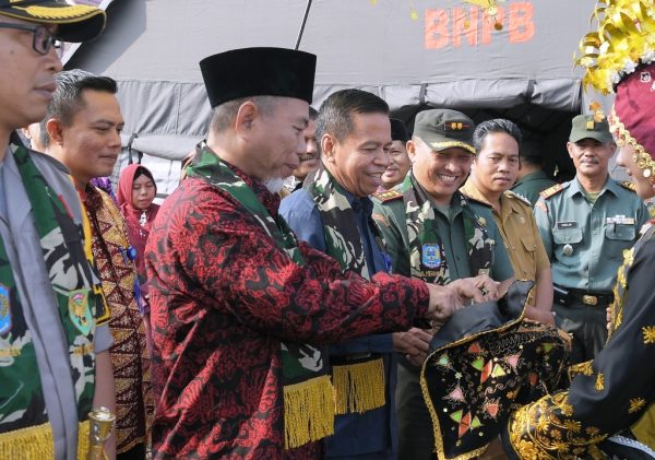 Bhaksos TNI KB-Kesehatan Dicanangkan Tingkat Provinsi Jambi 2019 di Kabupaten Merangin