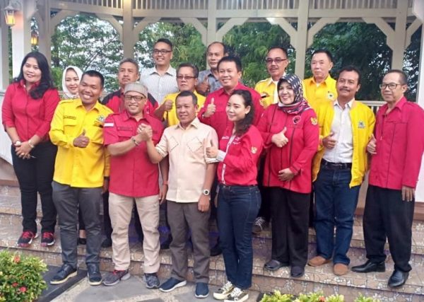 Pilkada Bandarlampung, PDIP dan Golkar Bangun Koalisi Kelembagaan