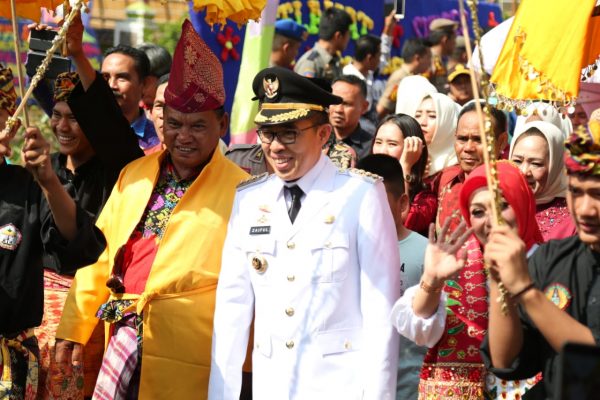Kabupaten Lampung Timur Tasyakuran Sambut Pemimpin Baru Bupati Zaiful Bokhari