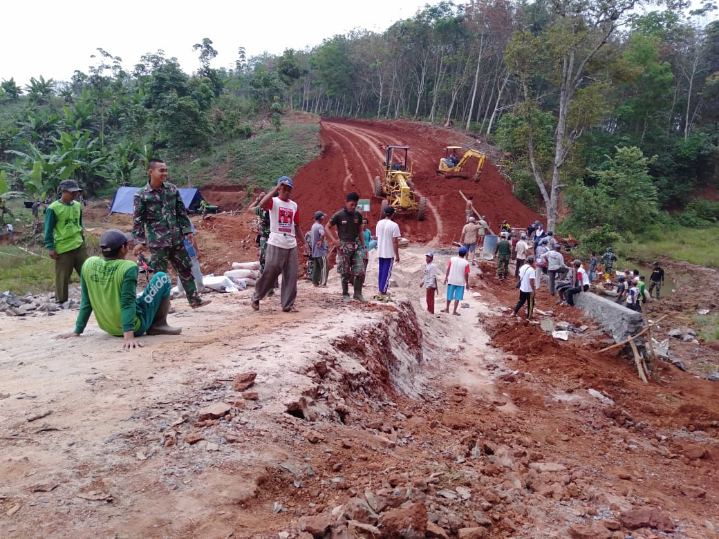 Sasaran Fisik TMMD 105 Capai 45 Persen