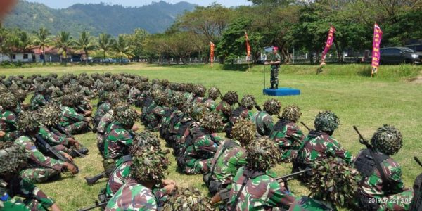 Prajurit Petarung Harimau Sumatra Brigif 4 Marinir/BS Usai Ikuti LSL I TA 2019