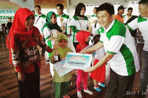 DLHD Tubaba Peringati Hari Lingkungan Hidup Dengan Lomba Mewarnai