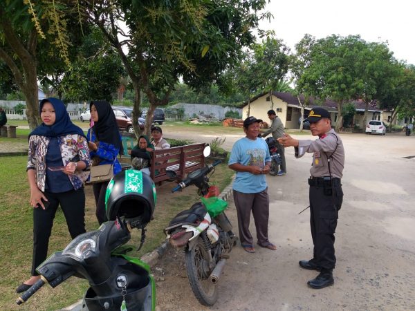 Polsek Abung Selatan Giat Razia, Delapan Unit Motor Diamankan