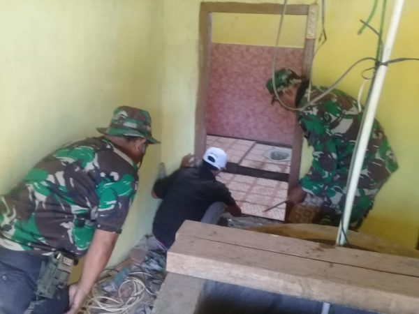 Pekerjaan Sasaran Fisik TMMD ke-105 Desa Batunangkop Mendekati Hasil Akhir