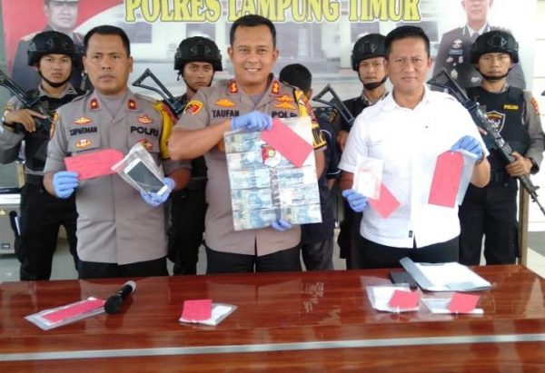 Polres Lampung Timur Bongkar Korupsi Bantuan Traktor