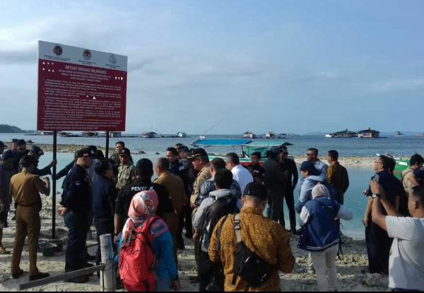 Pulau Tegal di Tengah Pelanggaran dan Sengketa Hukum Itu di Segel