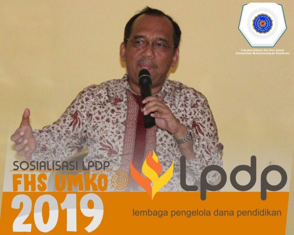 LPDP Sosialisasikan Beasiswa S2 dan S3 di UMKO
