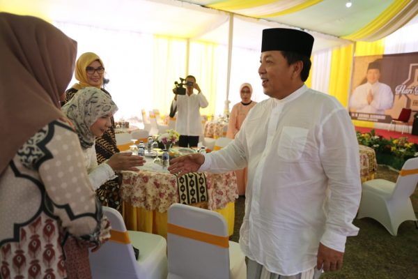 Gubernur Lampung Open House di Rumah Pribadi