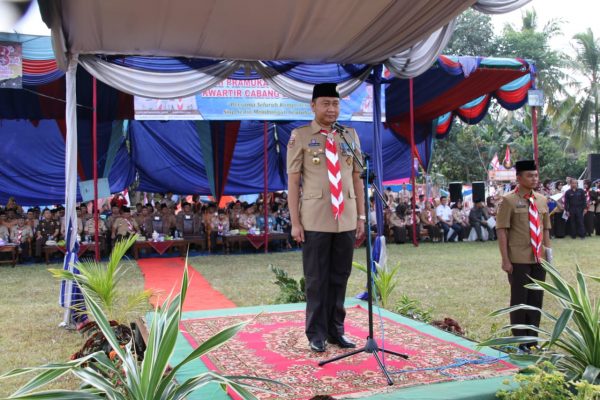HUT ke-58 Pramuka, Bupati Agung : Pramuka Bagian dari Sistem Pendidikan Nasional