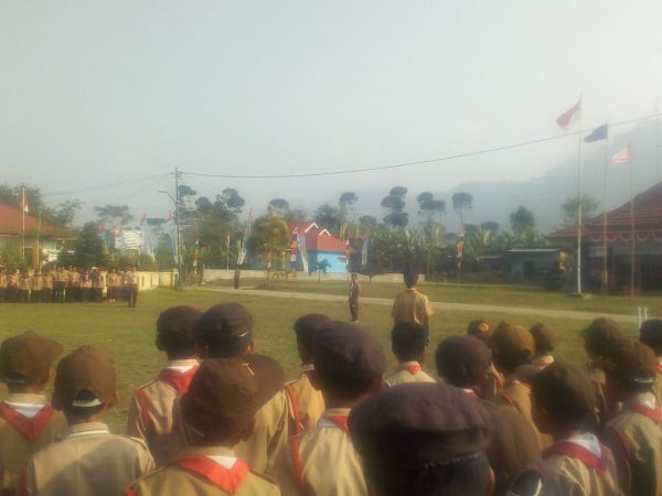 Kecamatan Kebun Tebu Rayakan Upacara HUT Parmuka ke 58