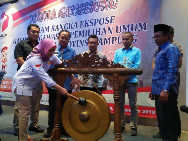 Bawaslu Lampung Ekspose Hasil Pengawasan Pemilu 2019