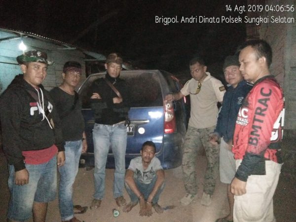 Spesialis Dongkel Rumah Asal Bunga Mayang Diringkus Polsek Sungkai Selatan Polres Lampung Utara