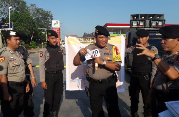 Polres Lampung Utara Terjunkan 201 Personil Amankan Pelantikan Anggota DPRD