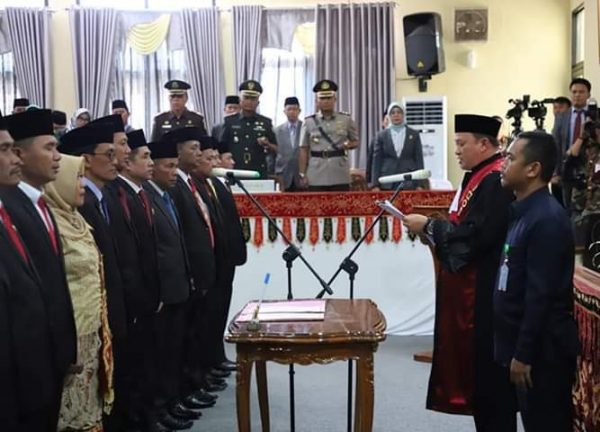 Penguatan Sinergi Pemerintah Dan DPRD Membangun Lampung Barat Bersama 35 Wakil Rakyat Baru 