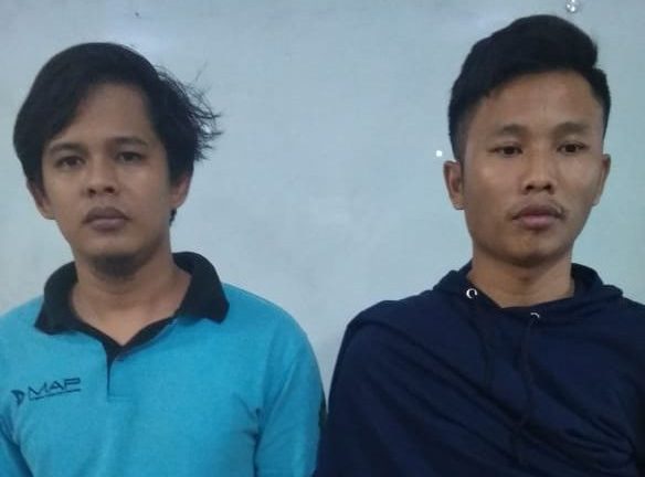 Direktorat Narkoba Polda Lampung Tangkap Pengedar Narkoba Arif dan Aji Katibung