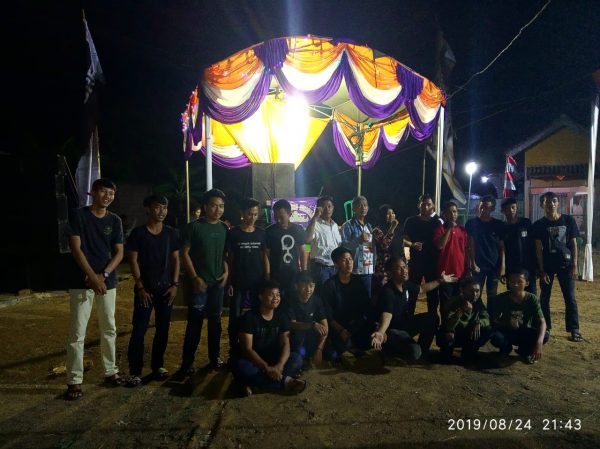 Karang Taruna Kotaalam Rayakan Malam Puncak HUT Kemerdekaan ke-74 RI