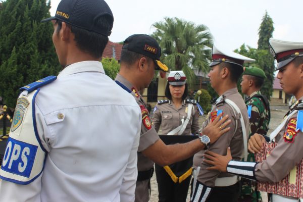 Polres Tanggamus Gelar Apel Pasukan Ops Patuh Krakatau 2019