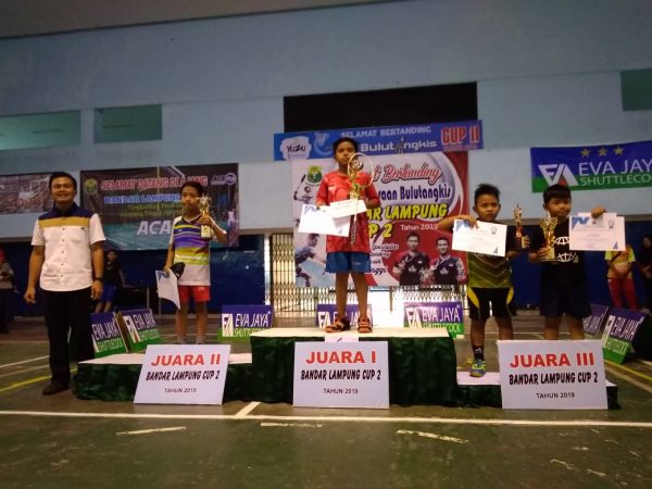 Atlit Pra Dini M Falah Abimayu Masuk Final Kejuaraan Bulu Tangkis Bandar Lampung Cup 2