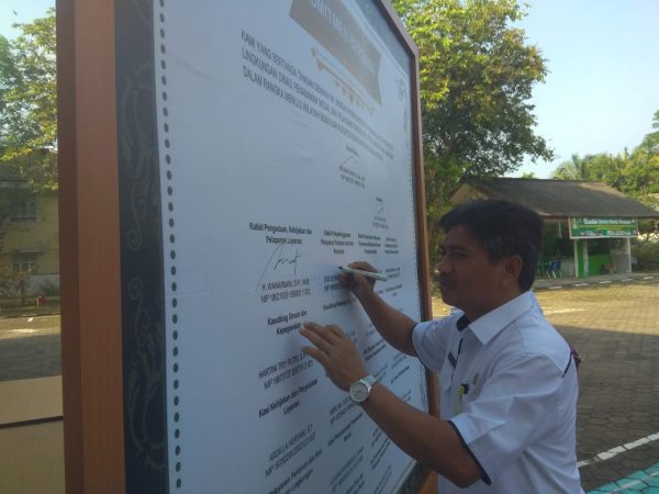 Jaga Integritas, DPMPTSP Muba Deklarasi Komitmen Bersama